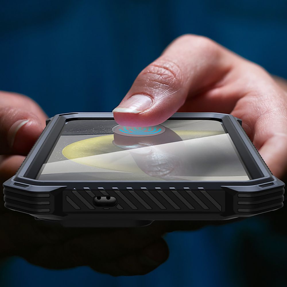 Handyhülle für Galaxy S25, Supcase i-Blason Armorbox Mag SP für MagSafe, Schwarz