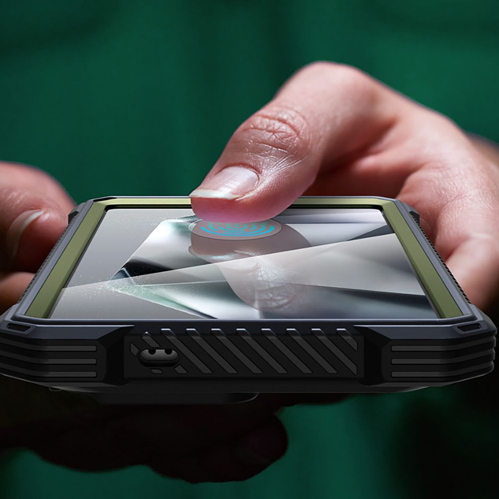 Handyhülle für Galaxy S25 Ultra, Supcase i-Blason Armorbox Mag SP für MagSafe, Grün