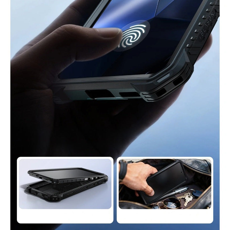 Handyhülle für Galaxy S26, Supcase i-Blason Armorbox Mag KickStand SP mit MagSafe, Schwarz