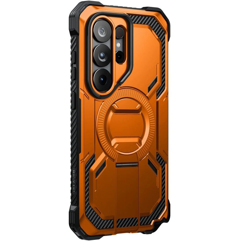 Handyhülle für Galaxy S26 Ultra, Supcase i-Blason Armorbox Mag KickStand SP mit MagSafe, Orange