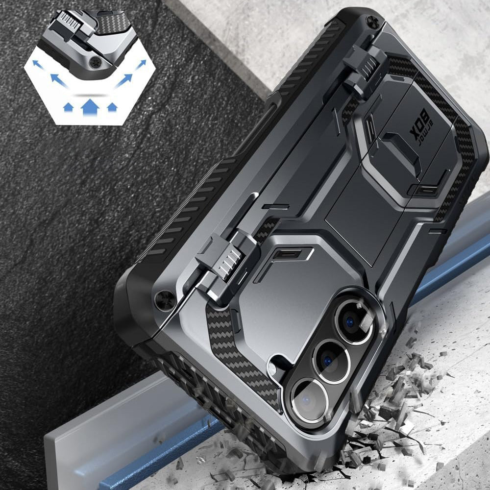 Schutzhülle Supcase i-Blason Armorbox Pen SP für Galaxy Z Fold5, Schwarz