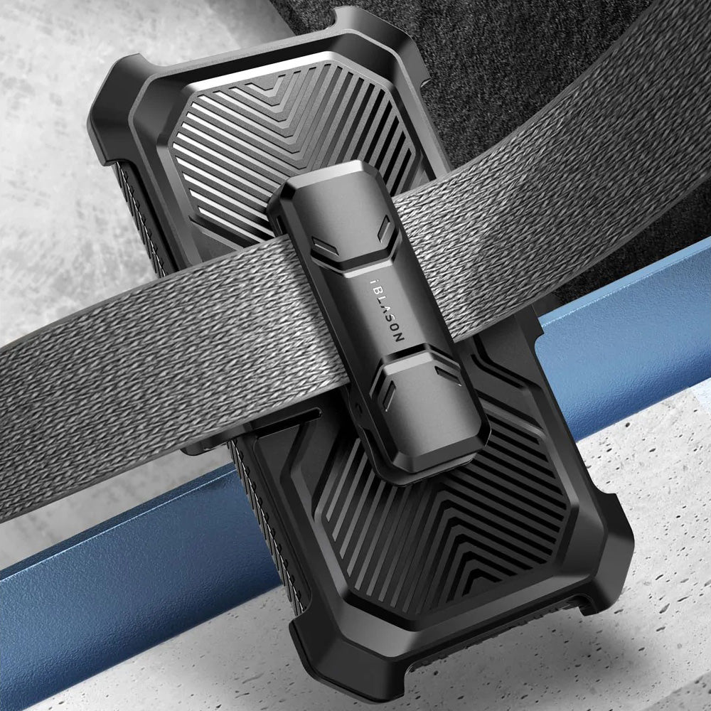 Schutzhülle Supcase i-Blason Armorbox SP für Galaxy S23 FE 5G, Schwarz