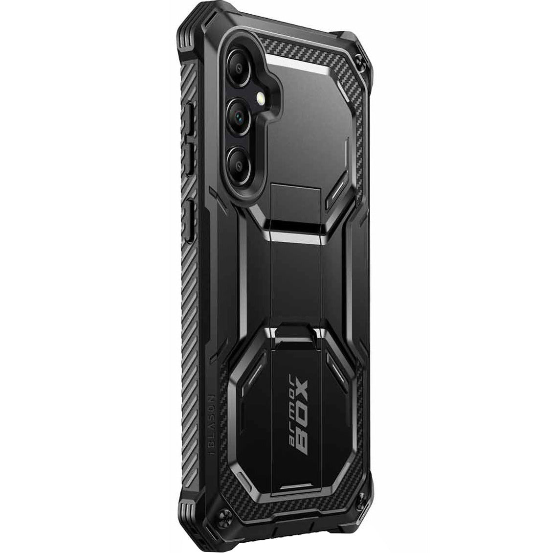 Handyhülle für Galaxy S24 FE, Supcase i-Blason Armorbox SP, Schwarz