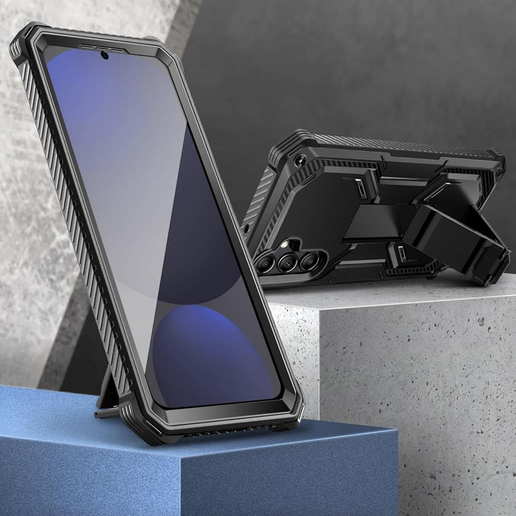 Handyhülle für Galaxy S24 FE, Supcase i-Blason Armorbox SP, Schwarz