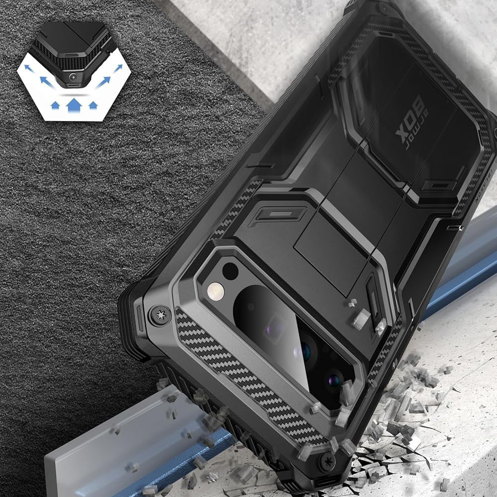 Handyhülle für Pixel 9 / 9 Pro, Supcase i-Blason Armorbox SP (no Holster), Schwarz