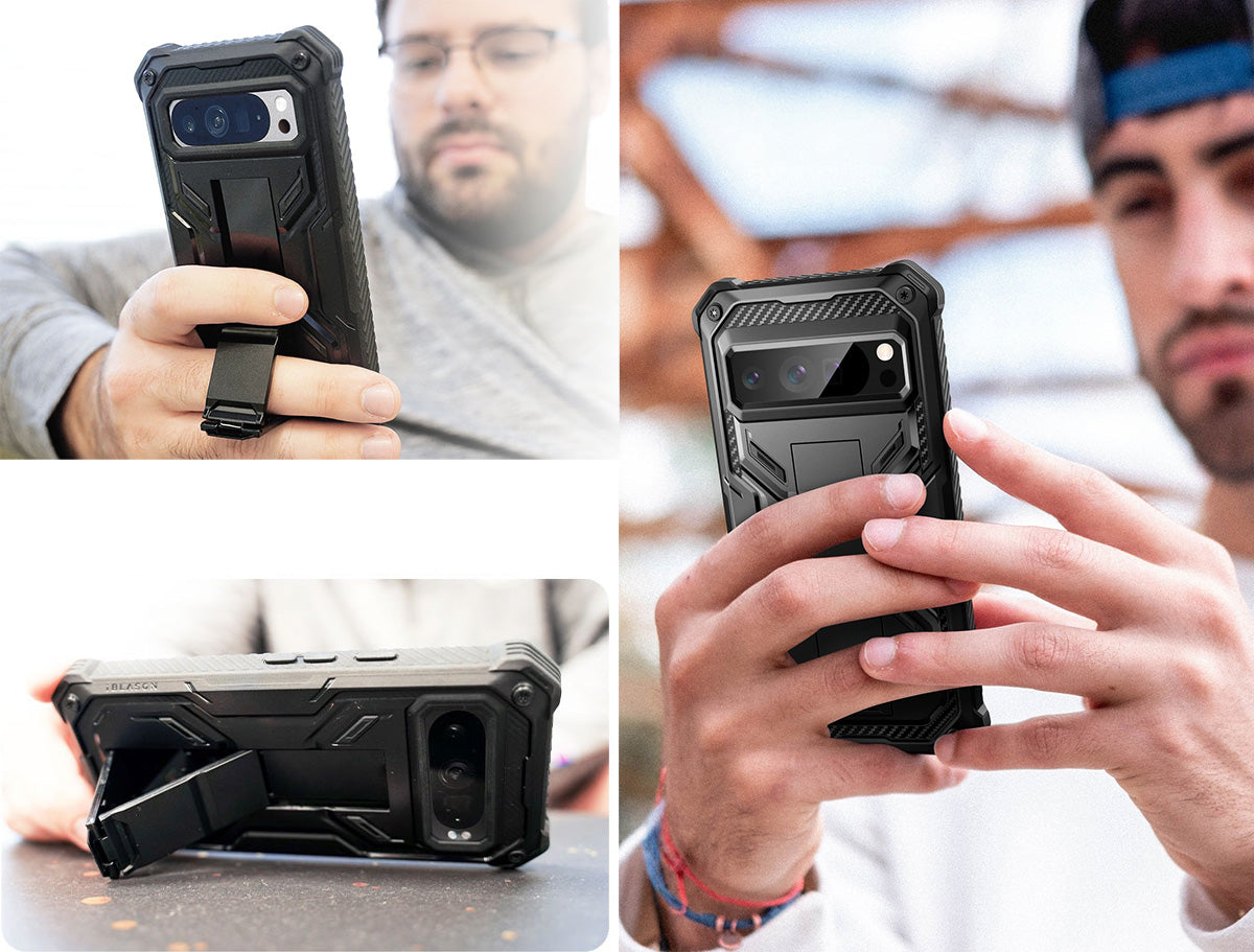 Handyhülle für Pixel 9 / 9 Pro, Supcase i-Blason Armorbox SP (no Holster), Schwarz