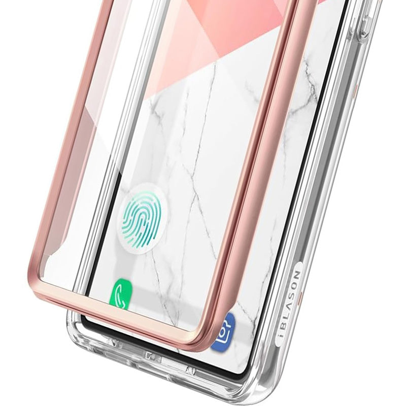 Handyhülle für Galaxy S25 Ultra, Supcase i-Blason Cosmo Mag SP für MagSafe, Marmor-Rosa