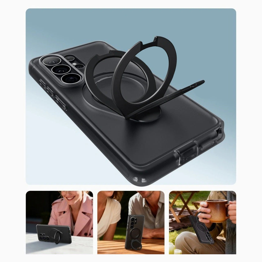 Handyhülle für Galaxy S26 Ultra, Supcase i-Blason Cosmo Mag RingStand SP mit MagSafe, Rauchfarben
