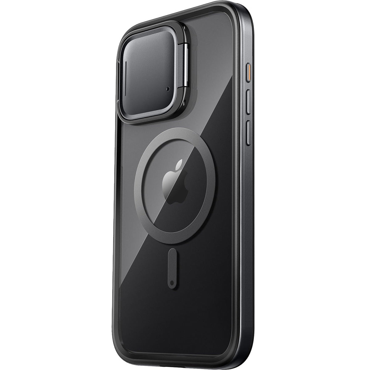 Schutzhülle für iPhone 15 Pro Max, Supcase i-Blason Shield Mag SP für MagSafe, Schwarz/Transparent