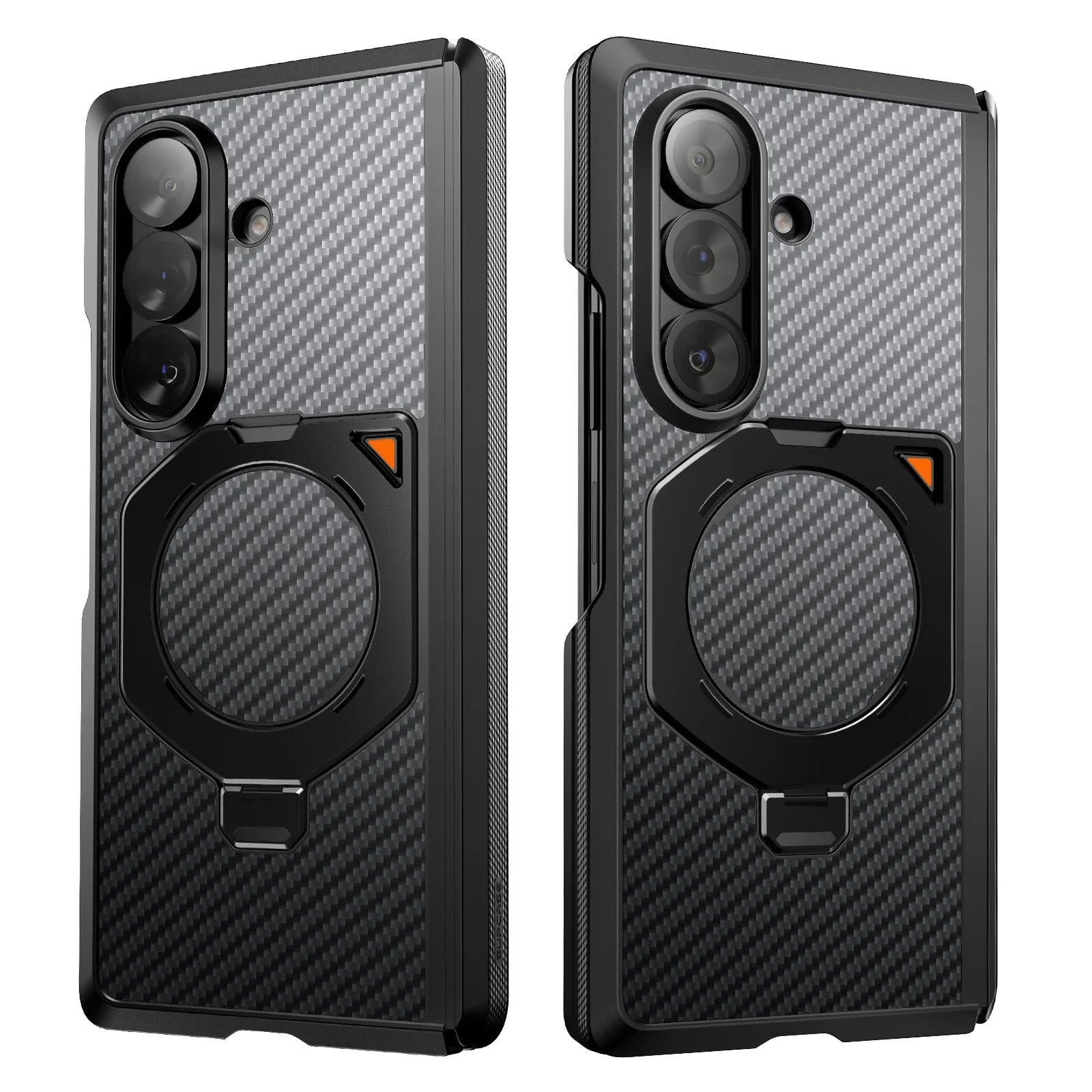 Handyhülle + 9H Glas + Sichtschutzglas für Galaxy Z Fold8 Ultra / Fold7, Supcase UB Aero mit MagSafe, Schwarz