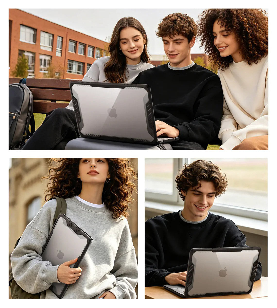 Schutzhülle für MacBook Neo 13" A18 Pro 2026, Supcase Unicorn Beetle UB, Schwarz