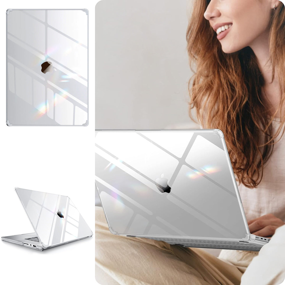 Schutzhülle für MacBook Pro 14" 2021-2026, Supcase UB Clear, Transparent