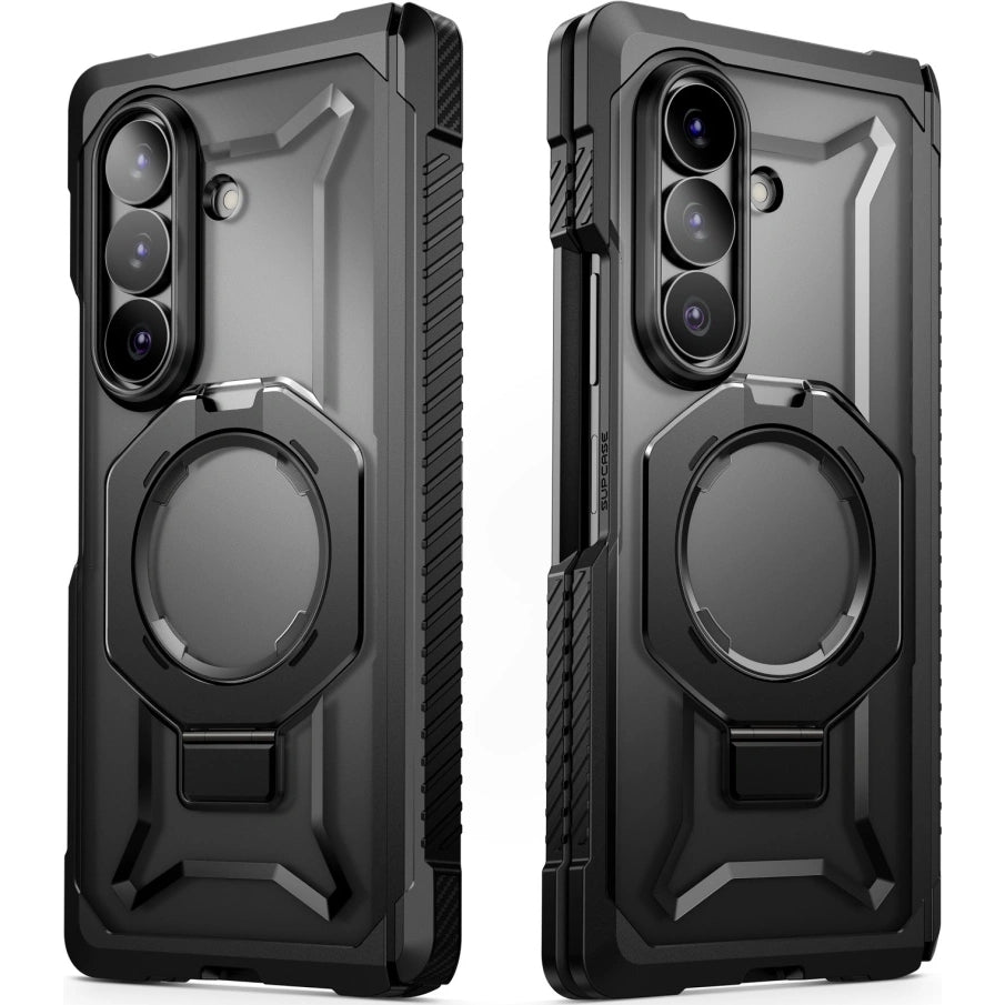 Handyhülle für Galaxy Z Fold8 Ultra, Supcase UB Grip Mag 2er-Set, mit MagSafe, Schwarz-Transparent