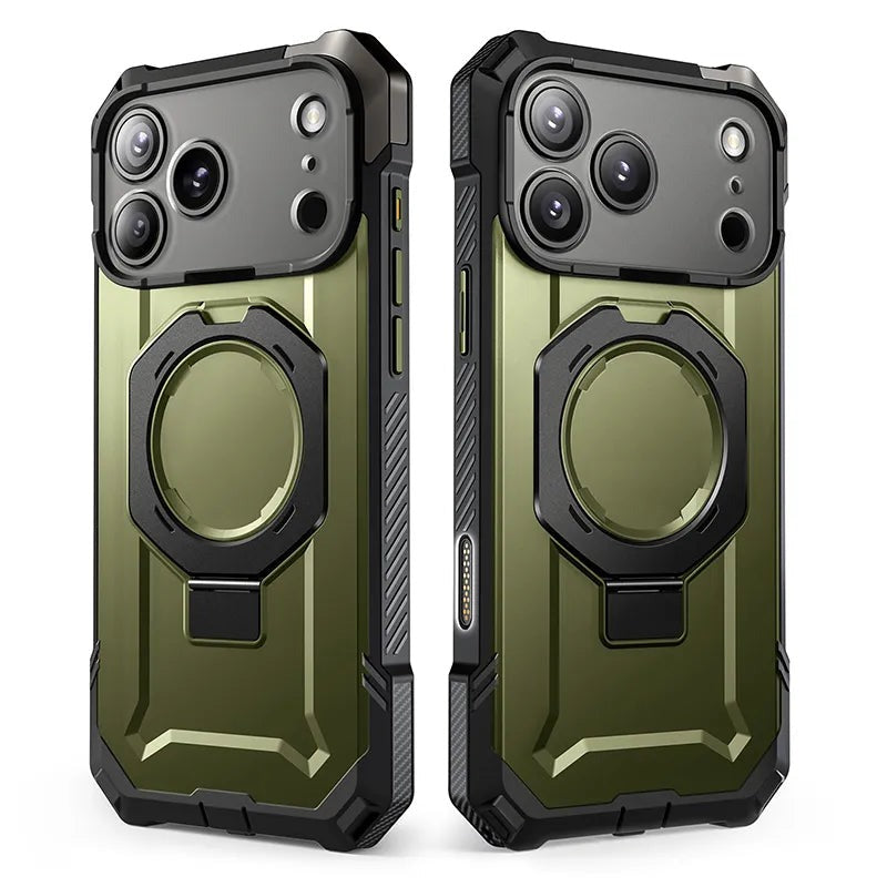 Handyhülle für iPhone 17 Pro, Supcase UB Grip Mag mit MagSafe (CC), Schwarz-Grün