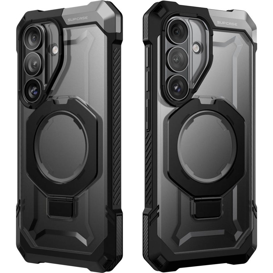 Handyhülle für Galaxy S26, Supcase UB Grip Mag mit MagSafe, Schwarz und Transparent