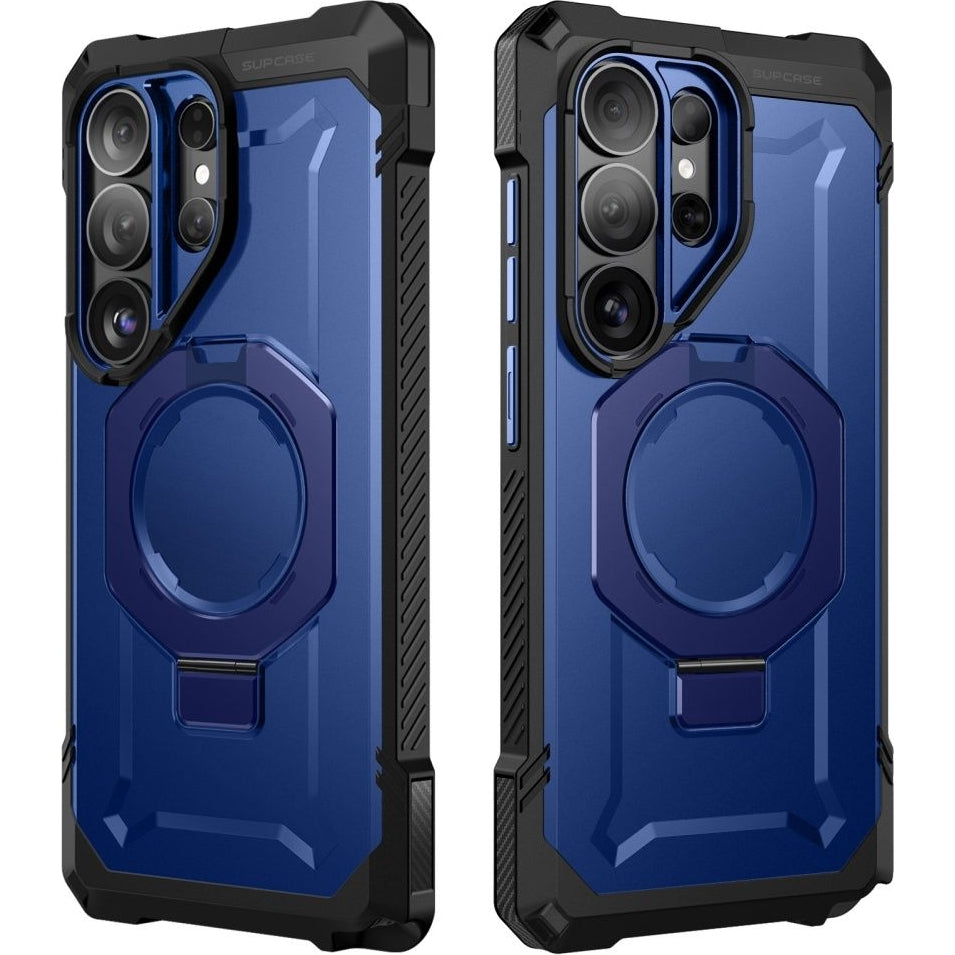 Handyhülle für Galaxy S26 Ultra, Supcase UB Grip Mag mit MagSafe, Blau-Schwarz