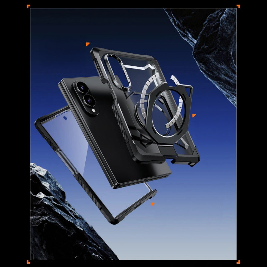Handyhülle für Galaxy Z Fold8, Supcase UB Grip Mag, mit MagSafe, Schwarz-Transparent