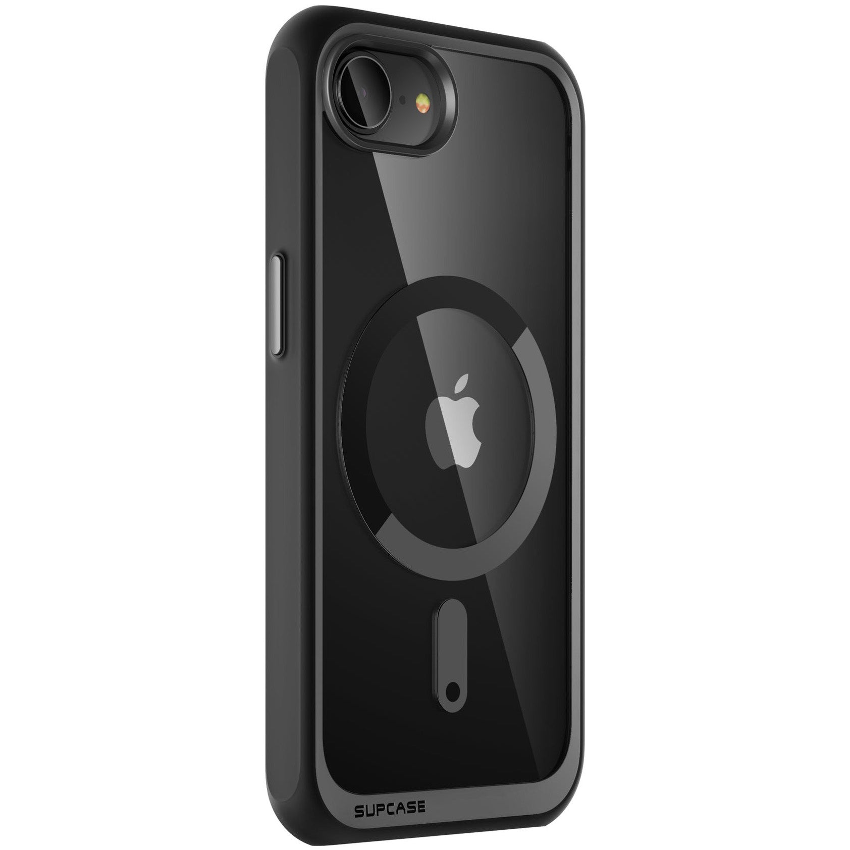 Handyhülle für iPhone 17e / 16e, Supcase UB Mag mit MagSafe, Transparent-Schwarz