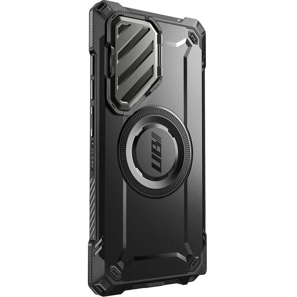 Schutzhülle für Galaxy S24 Ultra, Supcase UB Mag XT für MagSafe, Schwarz