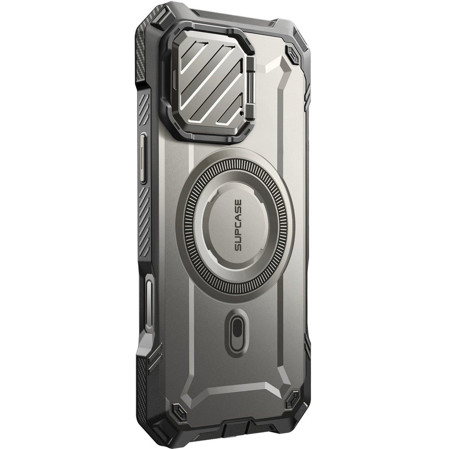 Handyhülle für iPhone 16 Pro Max, Supcase UB Mag XT mit MagSafe, Grau