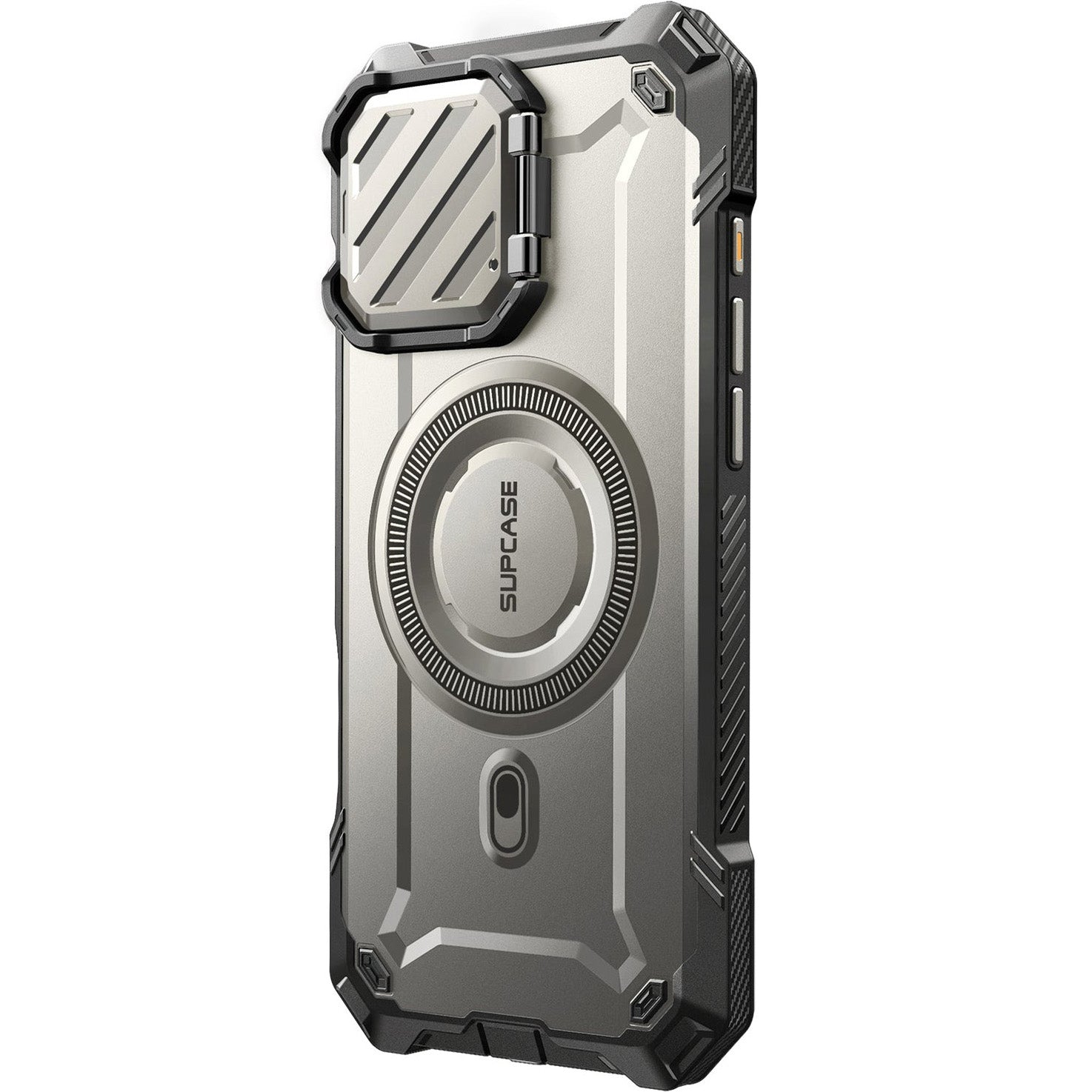 Handyhülle für iPhone 16 Pro Max, Supcase UB Mag XT mit MagSafe, Grau