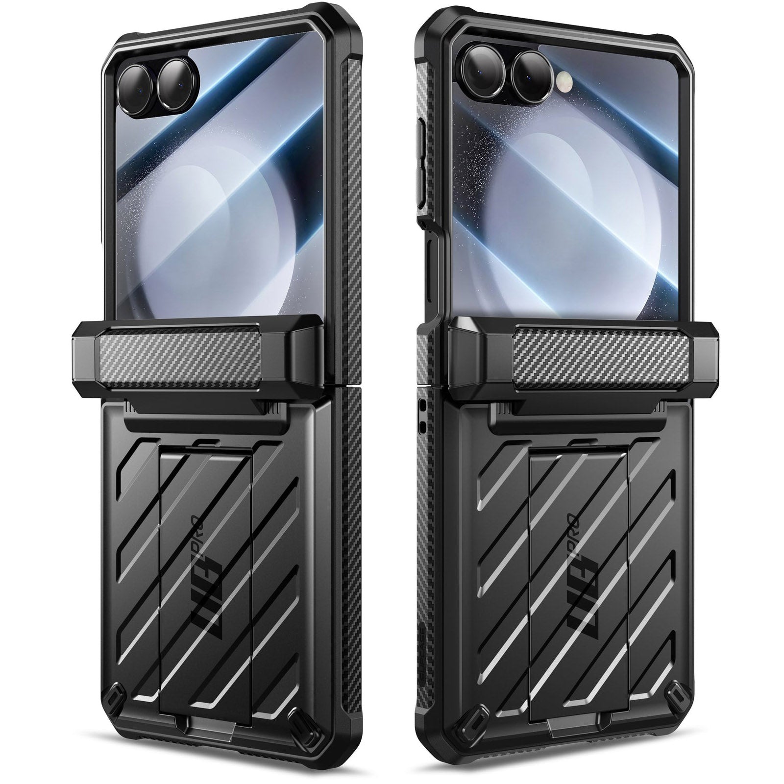 Handyhülle für Galaxy Z Flip7, Supcase UB Pro BackSP, Schwarz