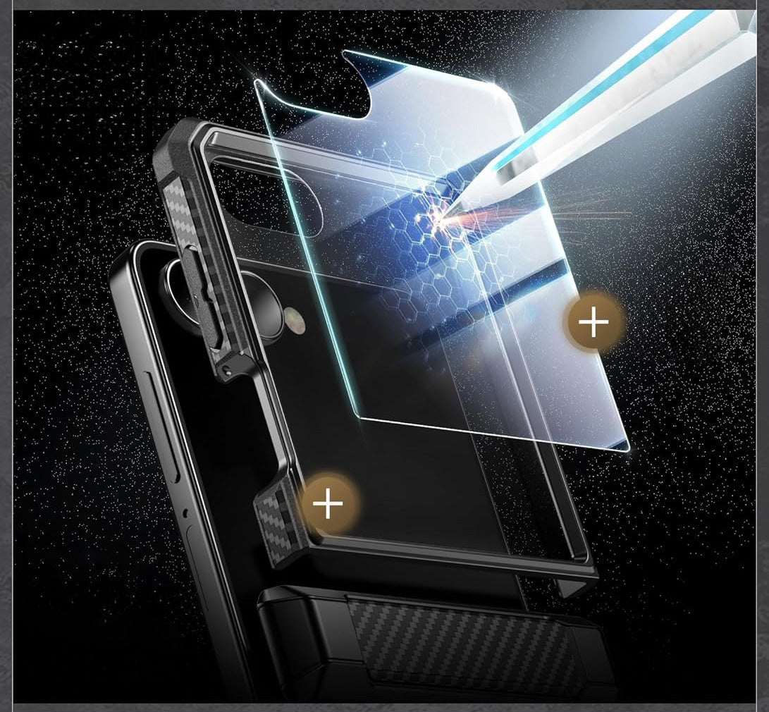 Handyhülle für Galaxy Z Flip7, Supcase UB Pro BackSP, Schwarz