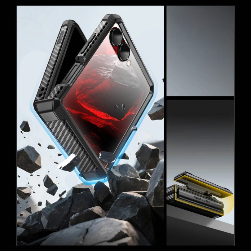 Handyhülle für Galaxy Z Flip8, Supcase UB Pro BackSP, Schwarz