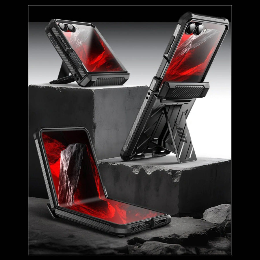 Handyhülle für Galaxy Z Flip8, Supcase UB Pro BackSP, Schwarz