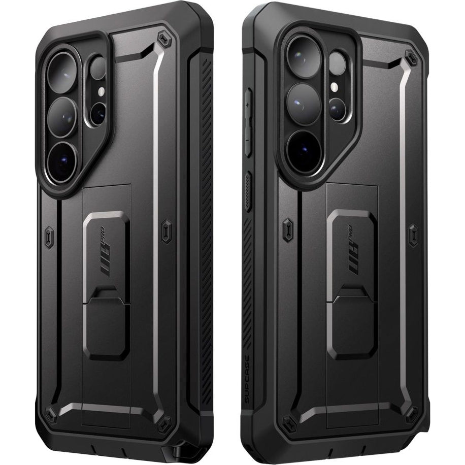 Handyhülle für Galaxy S26 Ultra, Supcase UB Pro (noSP) + 2x Glas, Schwarz