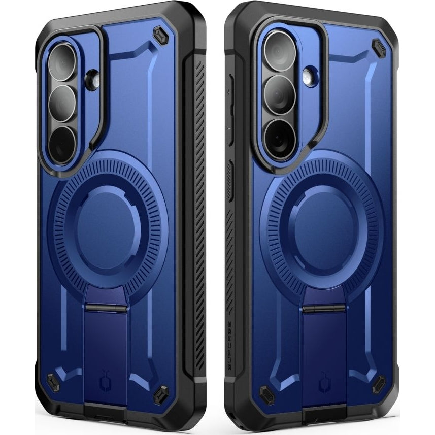 Handyhülle für Galaxy S26, Supcase UB Pro Mag mit MagSafe SP+noSP, Blau-Schwarz