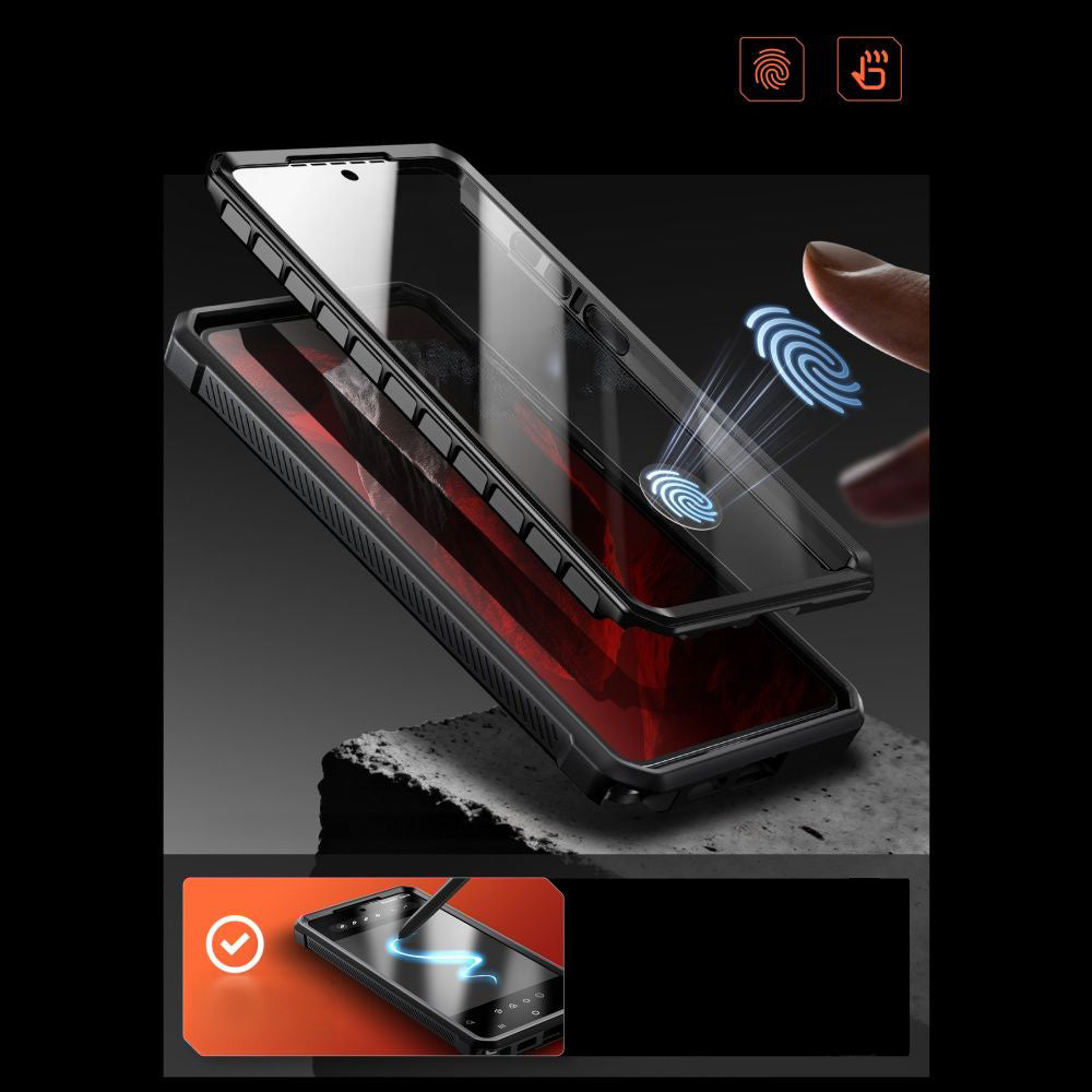 Handyhülle für Galaxy S26 Ultra, Supcase UB Pro Mag mit MagSafe SP+noSP, Schwarz