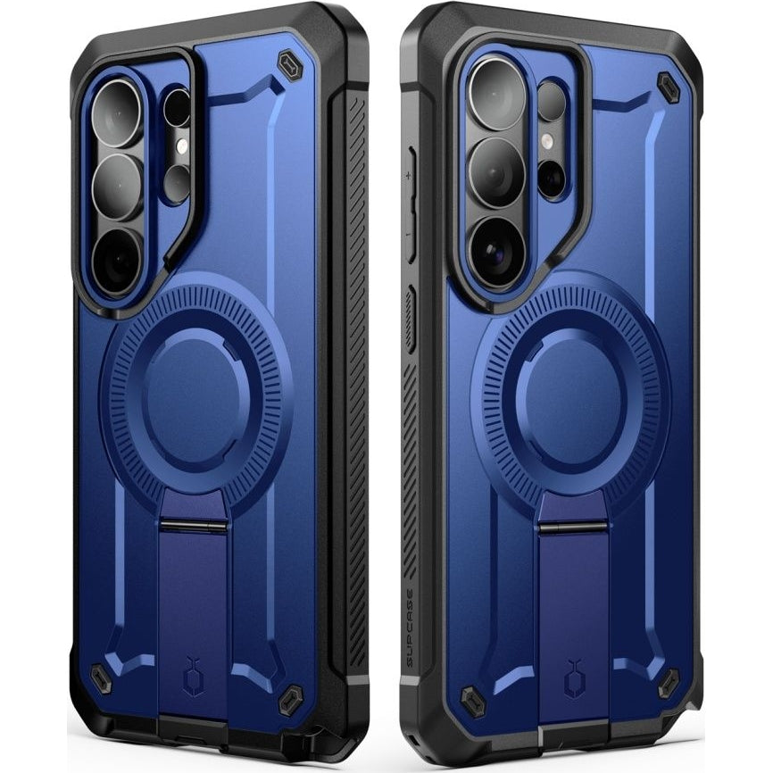 Handyhülle für Galaxy S26 Ultra, Supcase UB Pro Mag mit MagSafe SP+noSP, Blau-Schwarz