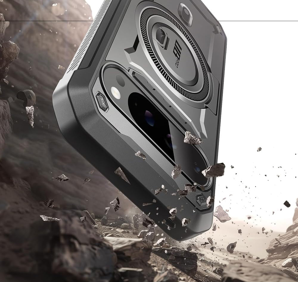 Handyhülle für Pixel 9 / 9 Pro, Supcase UB Pro Mag für MagSafe SP, Schwarz