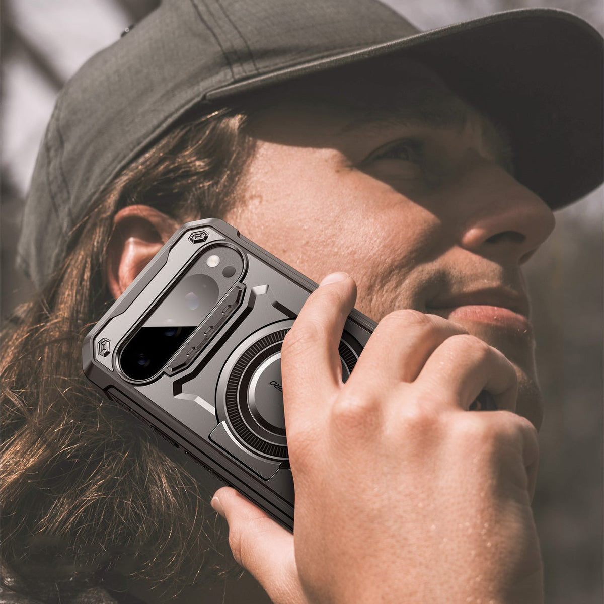 Handyhülle für Pixel 9 / 9 Pro, Supcase UB Pro Mag für MagSafe SP, Schwarz