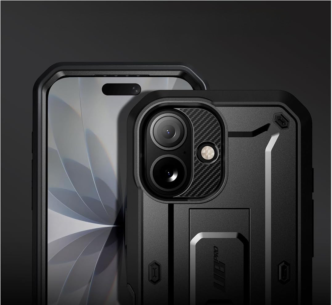 Handyhülle für iPhone 17, Supcase UB Pro SP (CC), Schwarz