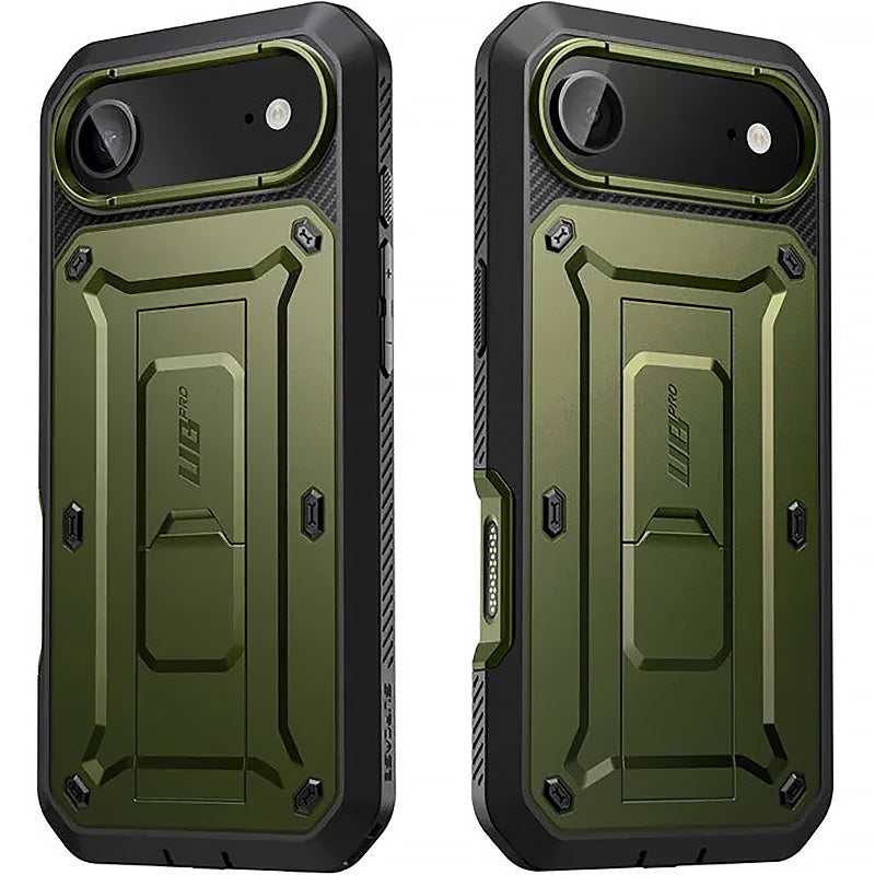 Handyhülle für iPhone Air, Supcase UB Pro SP (CC), Schwarz-Grün