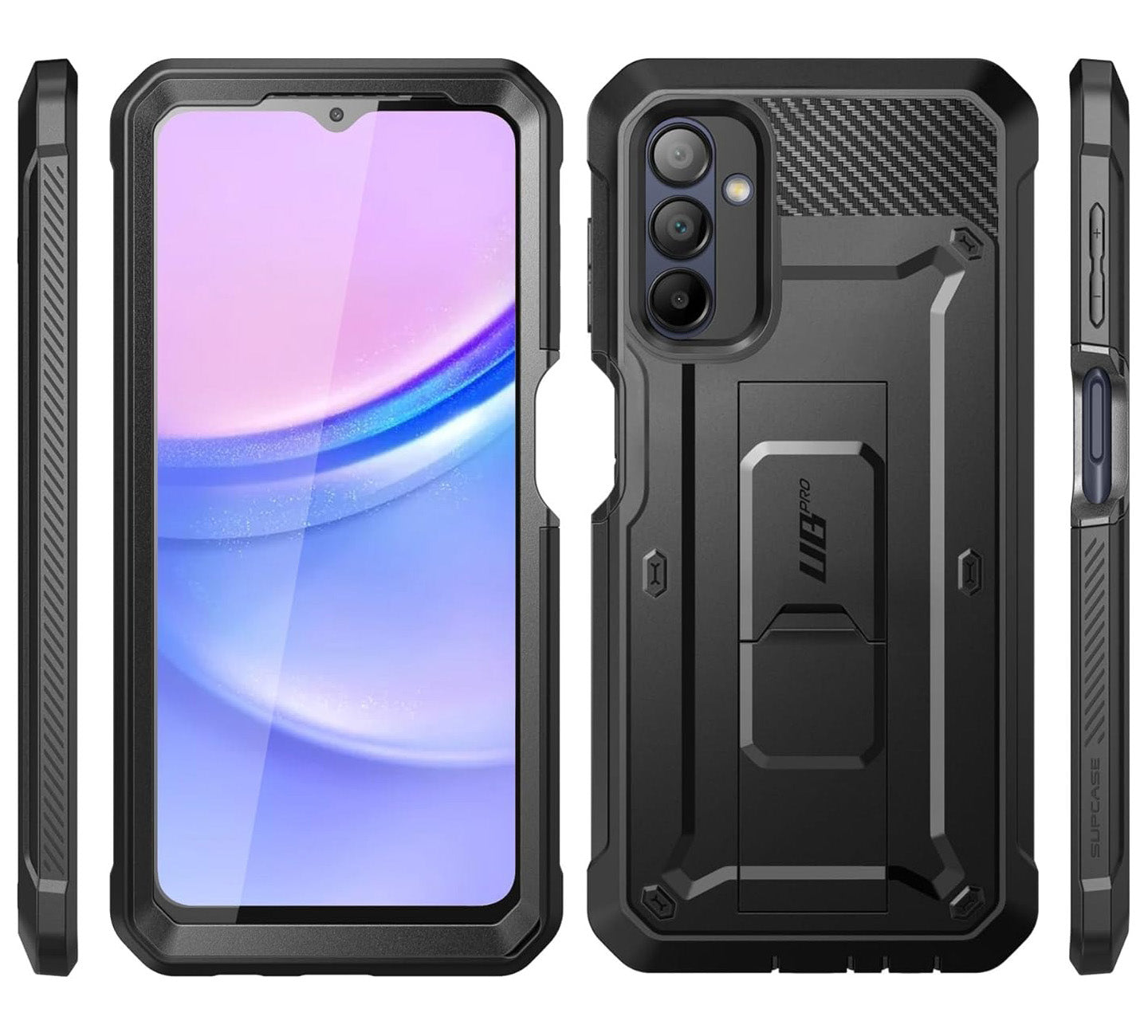 Handyhülle für Galaxy A16 4G / 5G, Supcase UB Pro SP, Schwarz