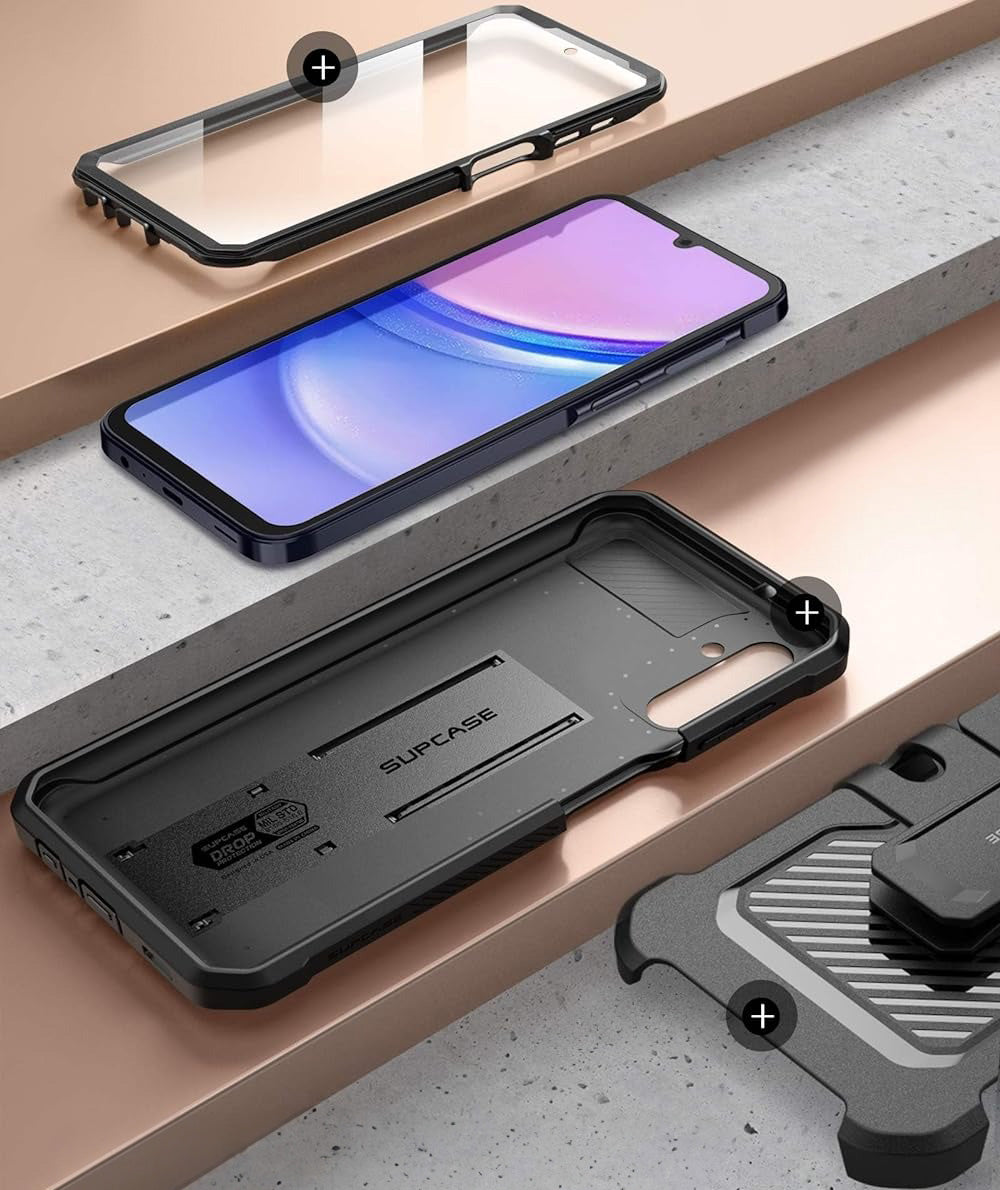 Handyhülle für Galaxy A16 4G / 5G, Supcase UB Pro SP, Schwarz