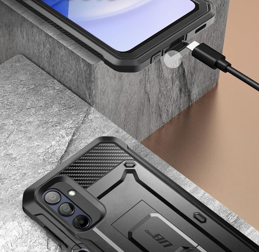 Handyhülle für Galaxy A16 4G / 5G, Supcase UB Pro SP, Schwarz