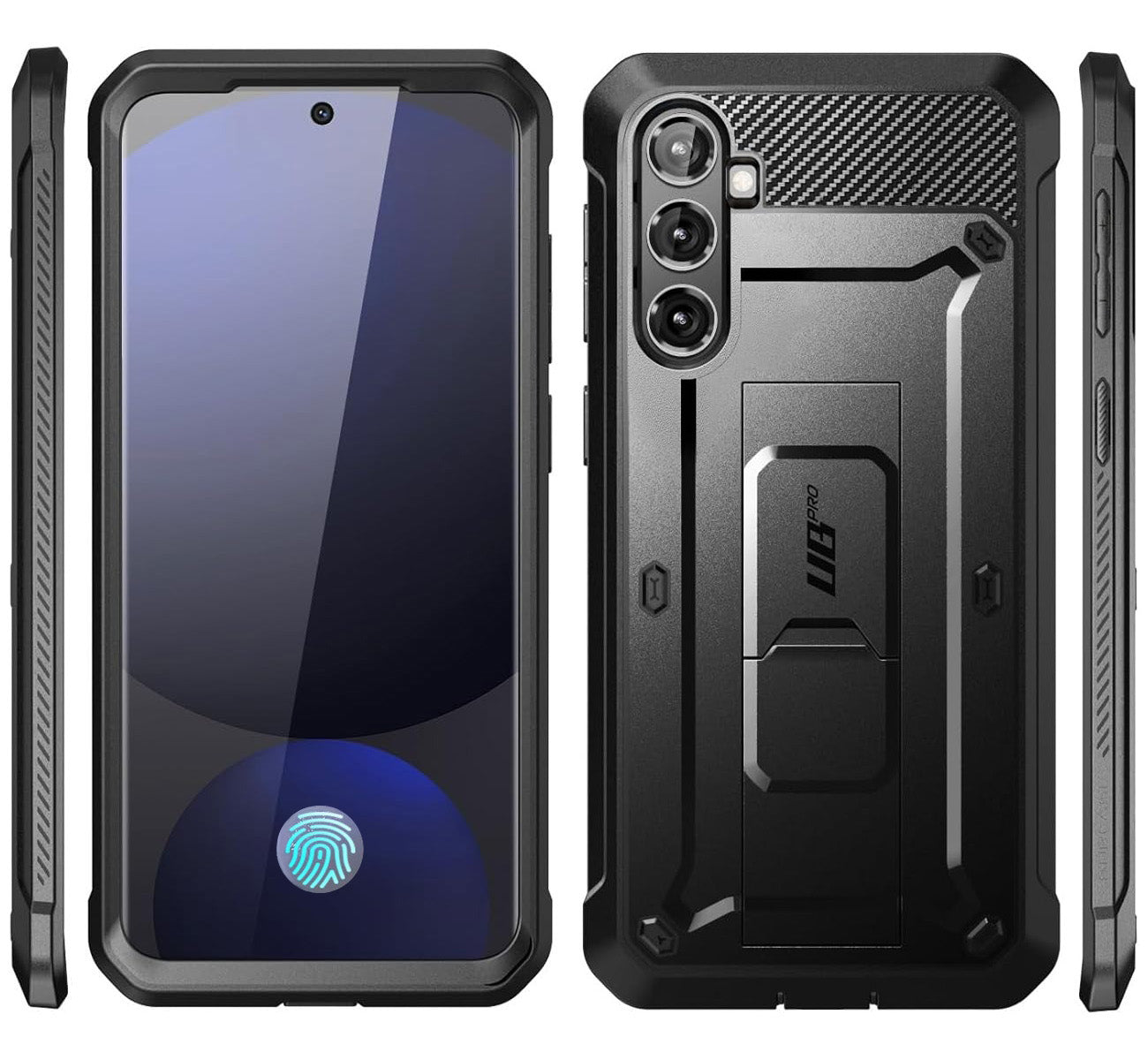 Handyhülle für Galaxy S24 FE, Supcase UB Pro SP, Schwarz