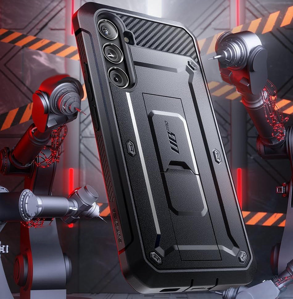 Handyhülle für Galaxy S24 FE, Supcase UB Pro SP, Schwarz