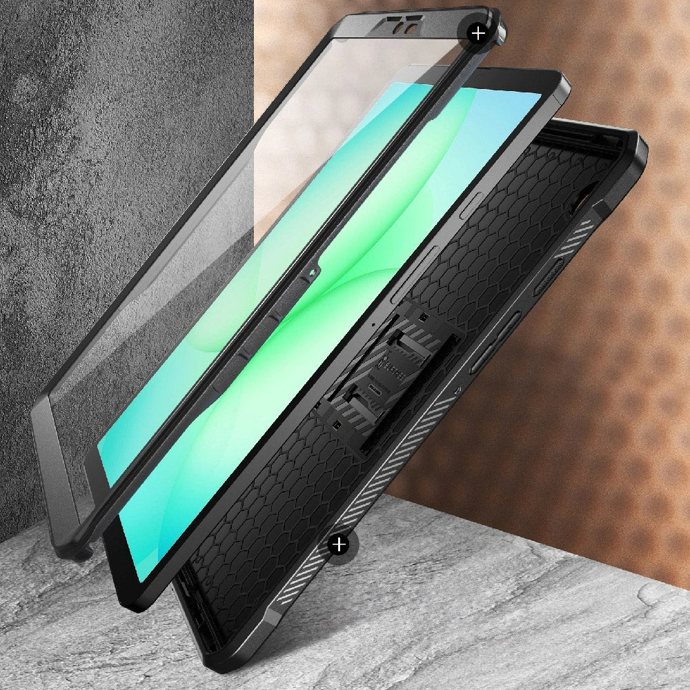 Schutzhülle für Galaxy Tab A11, Supcase UB Pro SP, Schwarz
