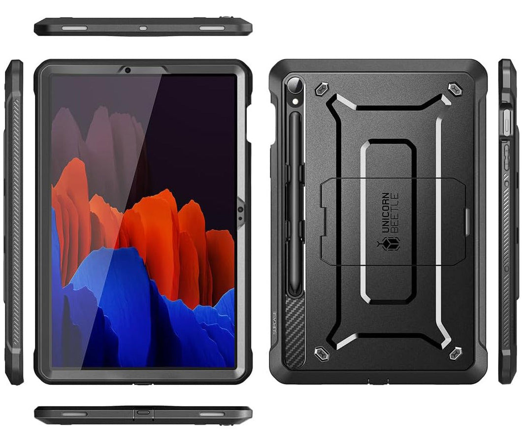 Schutzhülle Supcase UB Pro SP für Galaxy Tab S9, Schwarz