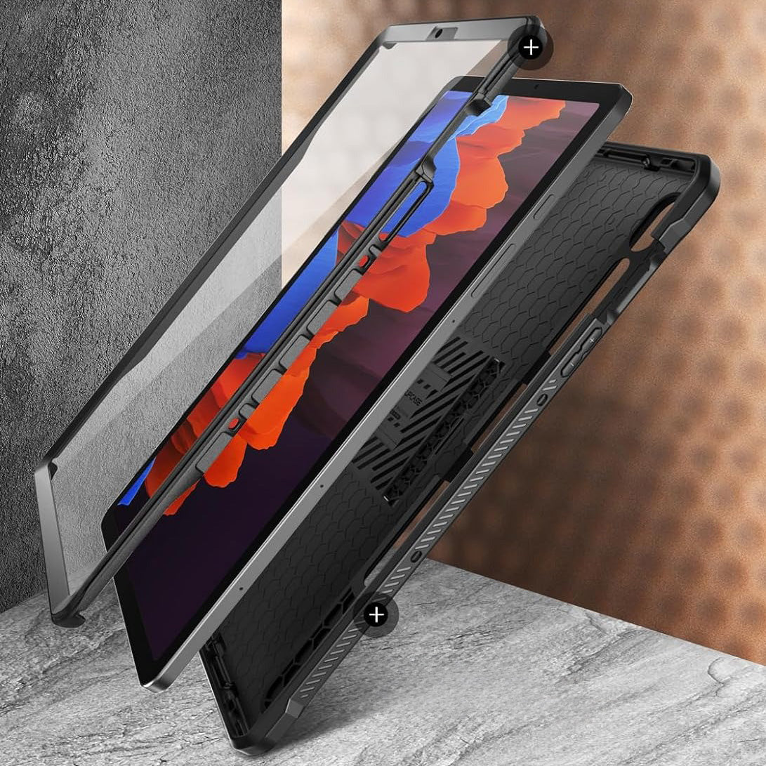 Schutzhülle Supcase UB Pro SP für Galaxy Tab S9, Schwarz