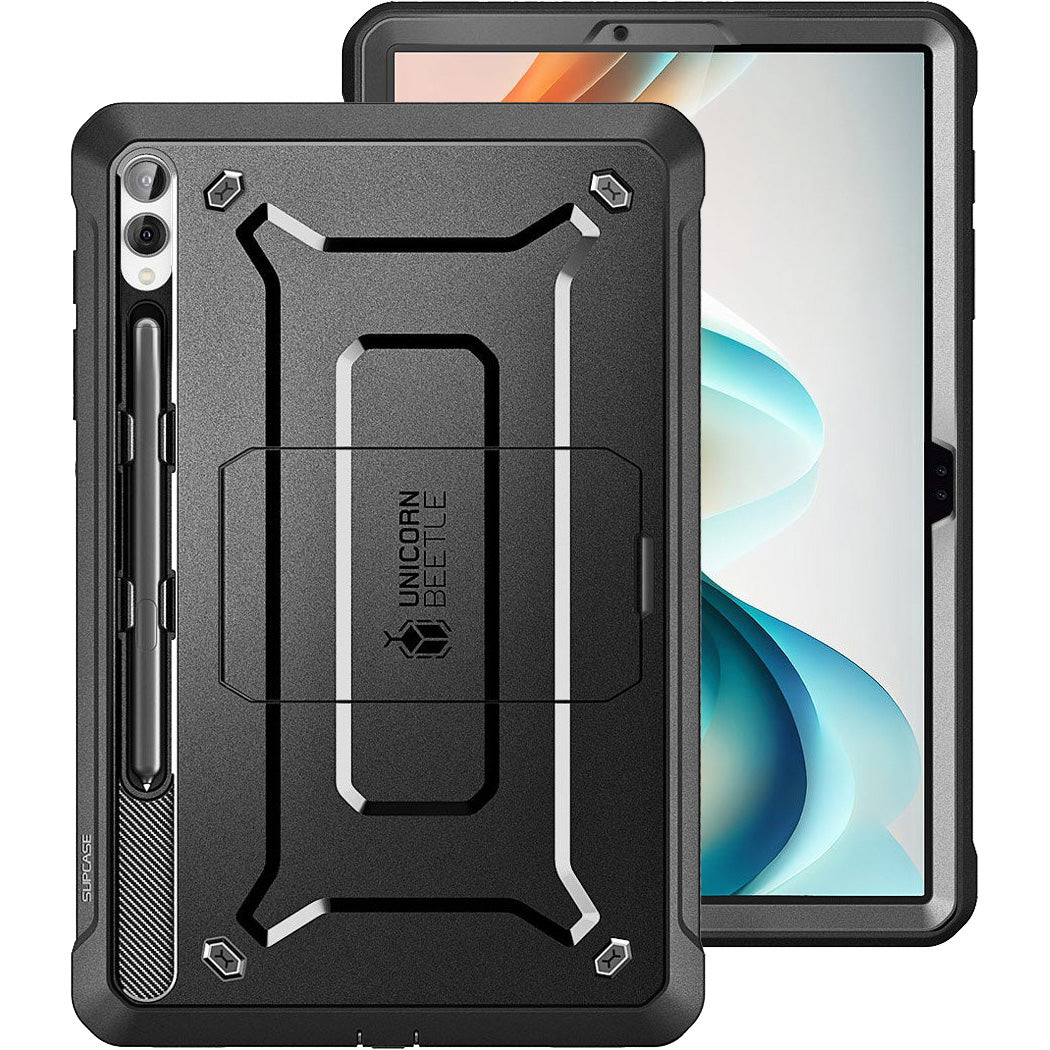 Schutzhülle für Galaxy Tab S10 Plus / S9 FE Plus / S9 Plus, Supcase UB Pro SP, Schwarz