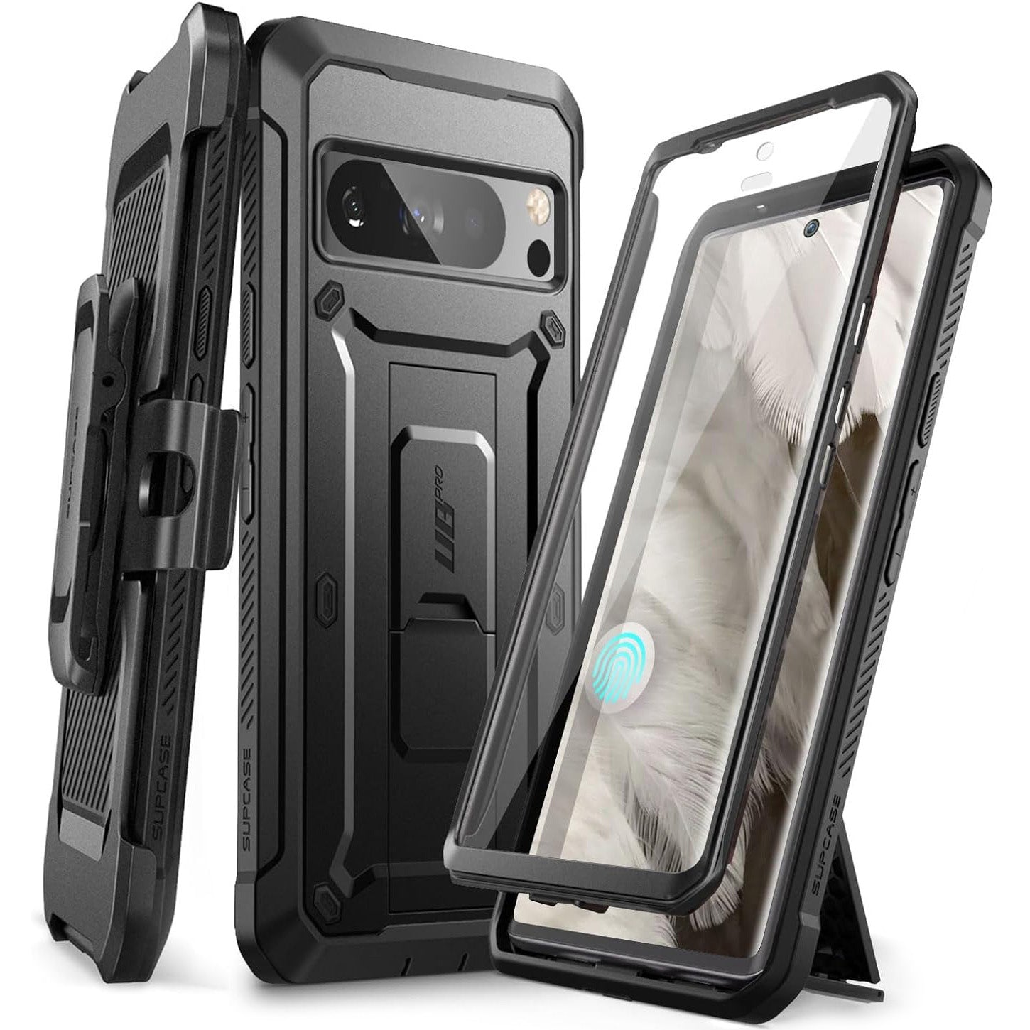 Schutzhülle Supcase UB Pro SP für Google Pixel 8 Pro, Schwarz