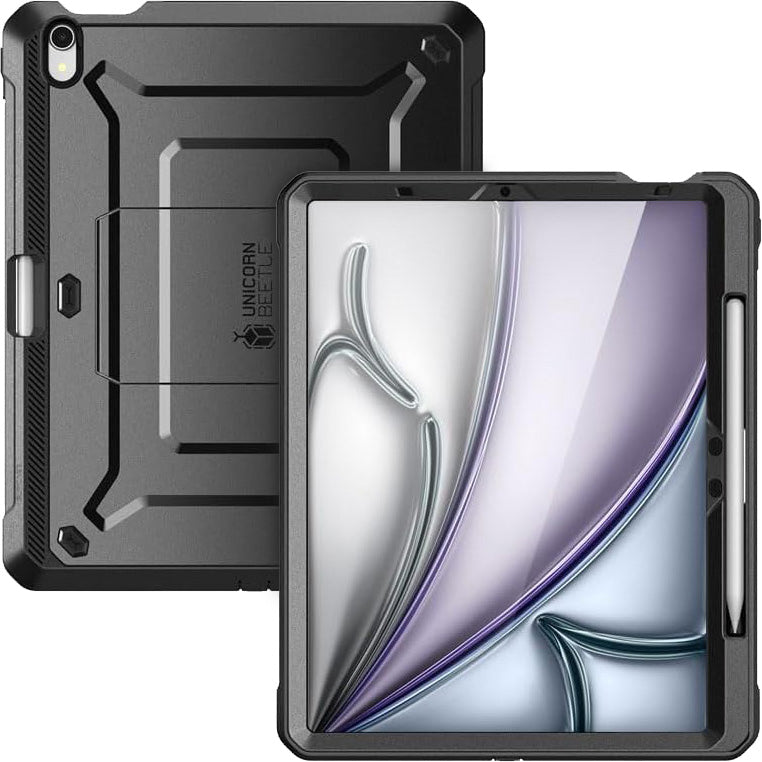 Schutzhülle für iPad Air 11" / 10.9" 2025/2024/2022/2020, Supcase UB Pro Pencil SP, Schwarz