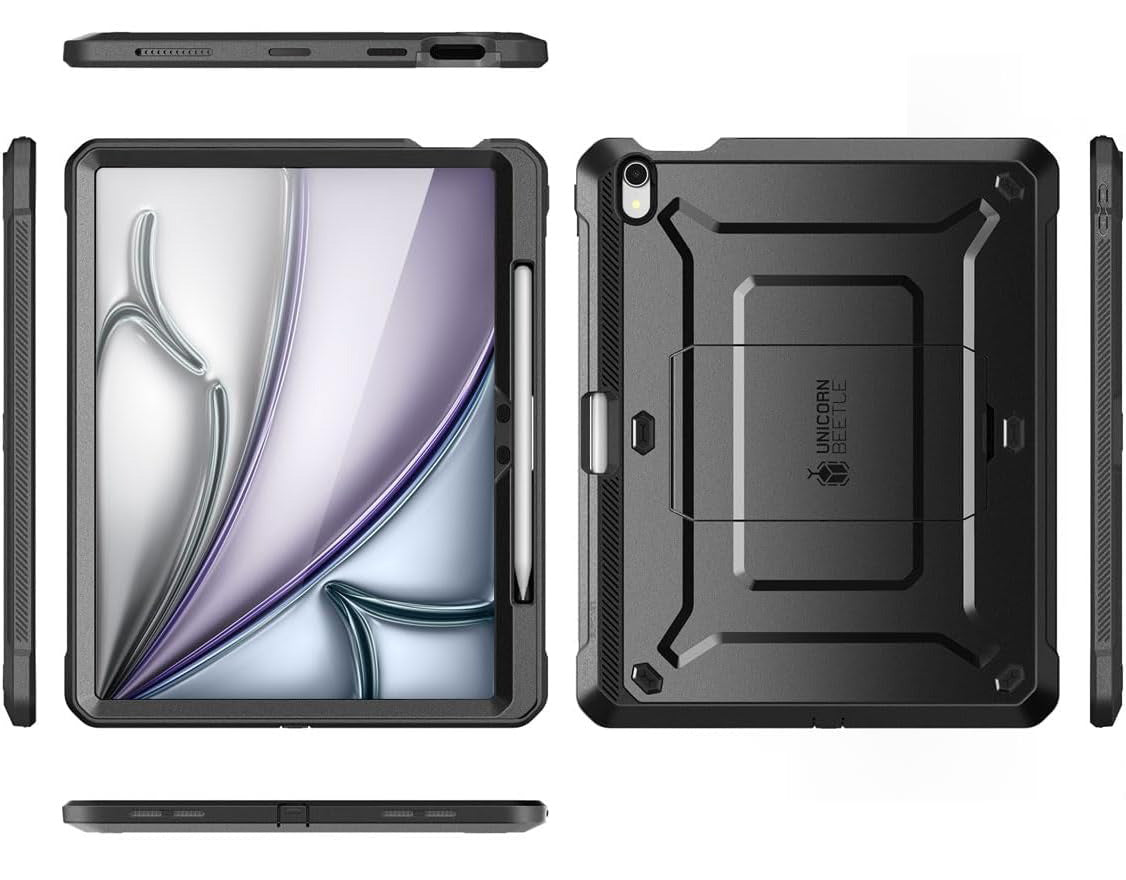 Schutzhülle für iPad Air 13" 2025 / 2024, Supcase UB Pro Pencil SP, Schwarz