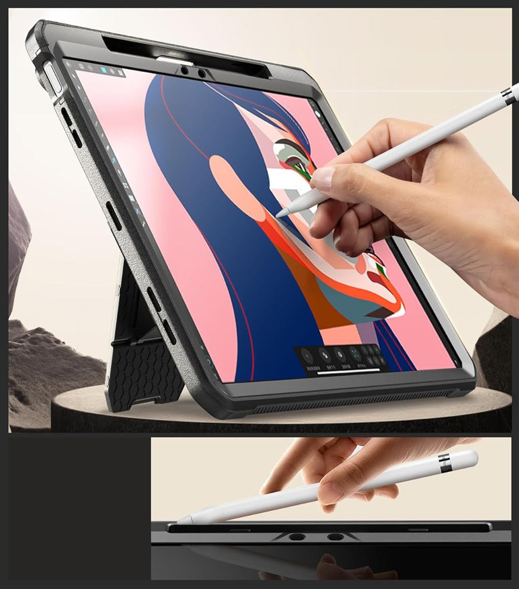 Schutzhülle für iPad Air 13" 2025 / 2024, Supcase UB Pro Pencil SP, Schwarz